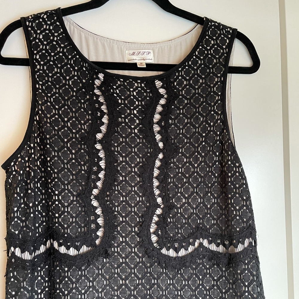 MSSP Black Lace Dress